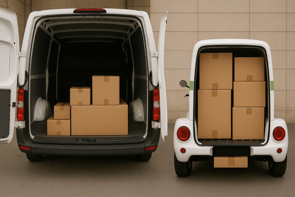 Replacing Diesel Vans in Last Mile Delivery