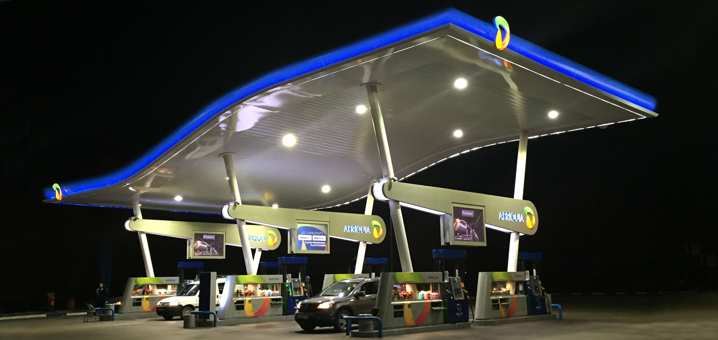 Canopies, Oil&Gas, AFRIQUIA Morocco